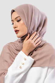 Woven Pashmina Mocca - Vaslima