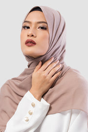 Woven Pashmina Mocca - Vaslima