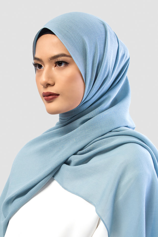 Woven Pashmina Turqouise - Vaslima
