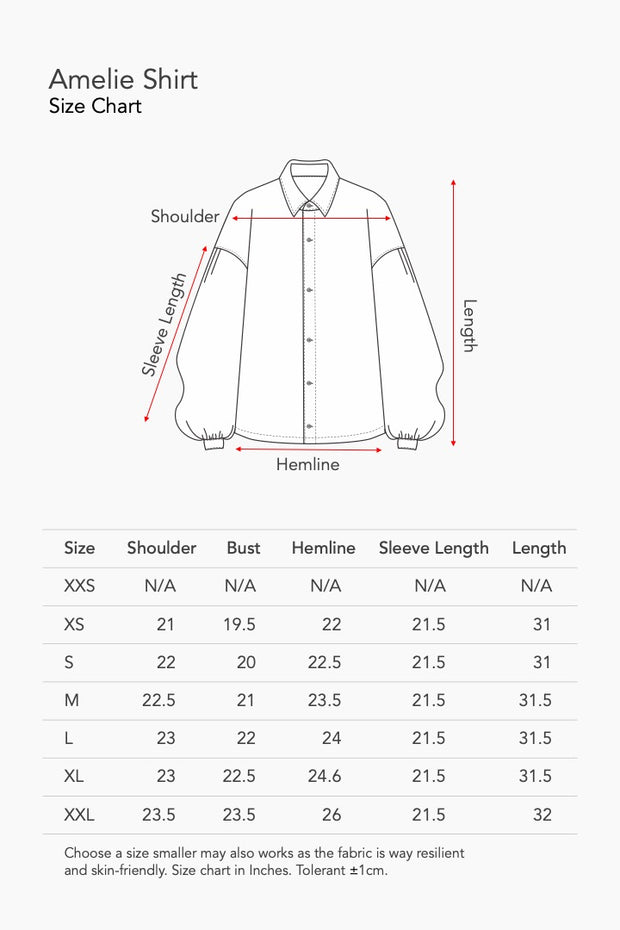 Amelie Shirt - Vaslima