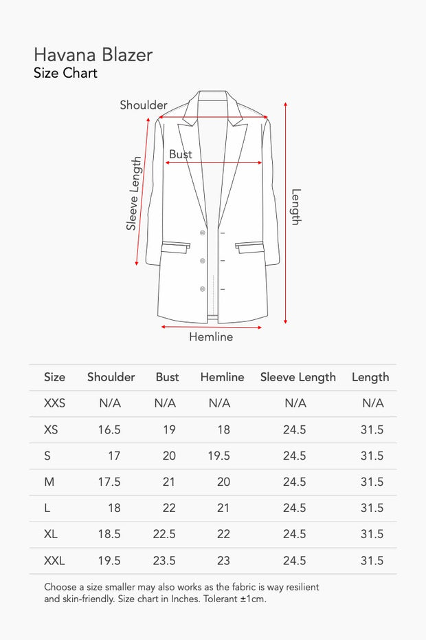 Havana Blazer - Vaslima