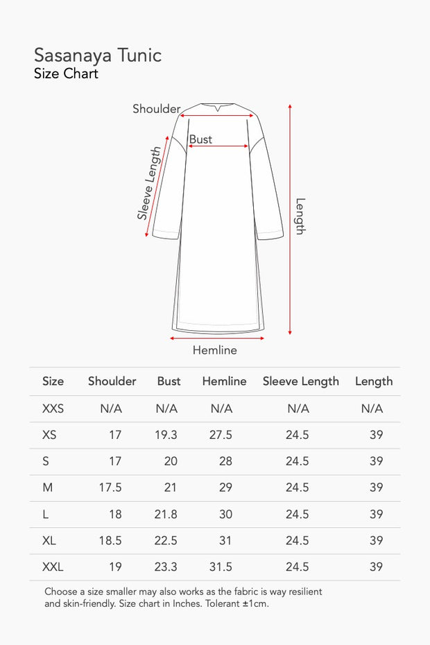 Sasanaya Tunic - Vaslima
